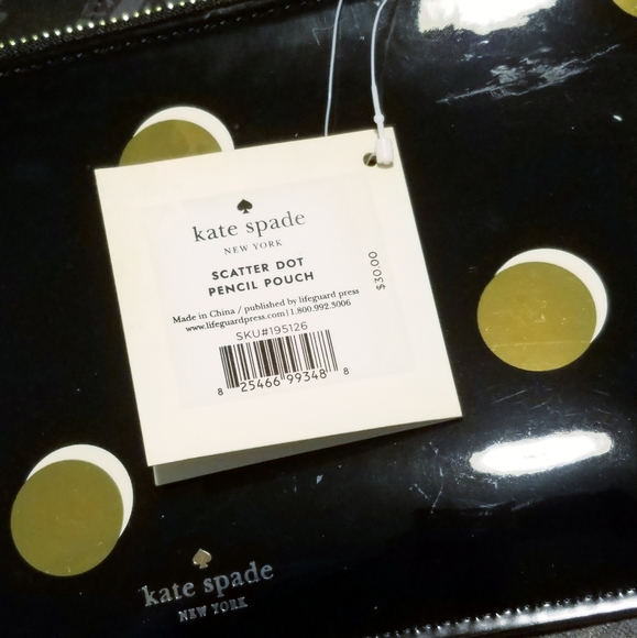 NWT Kate Spade Zipper Clutch+Accessories! - Picture 7 of 7